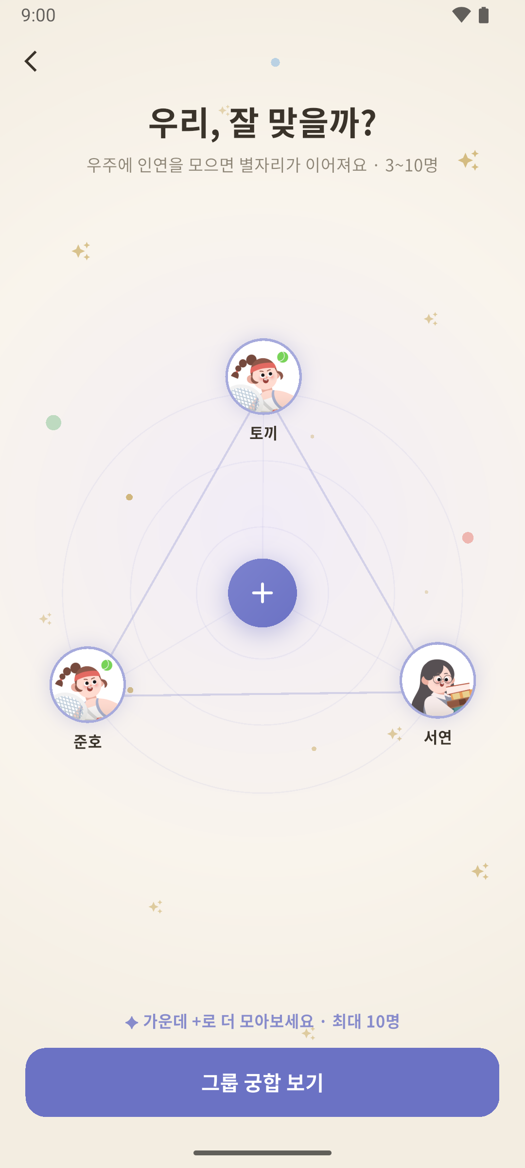 우리 모임, 케미는?